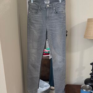 Agolde Light Gray Denim Jeans